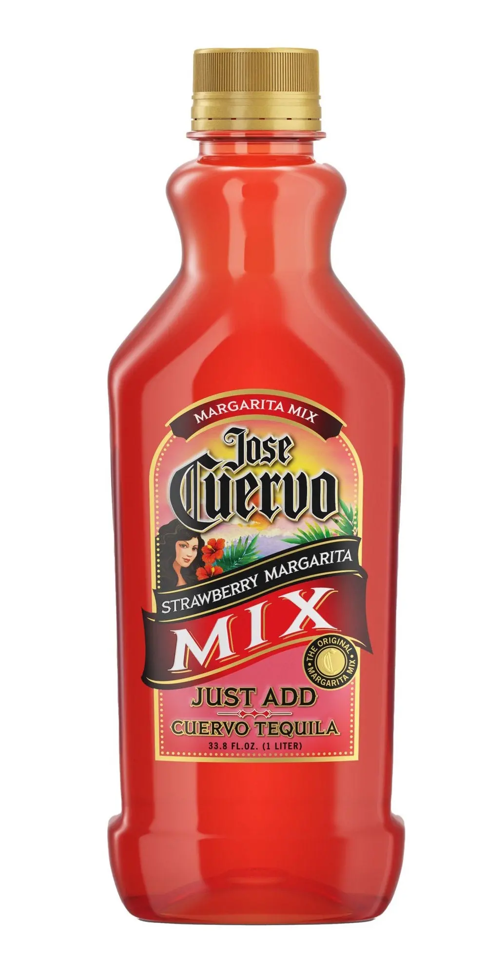 Jose Cuervo Strawberry Margarita Mix 1L 1