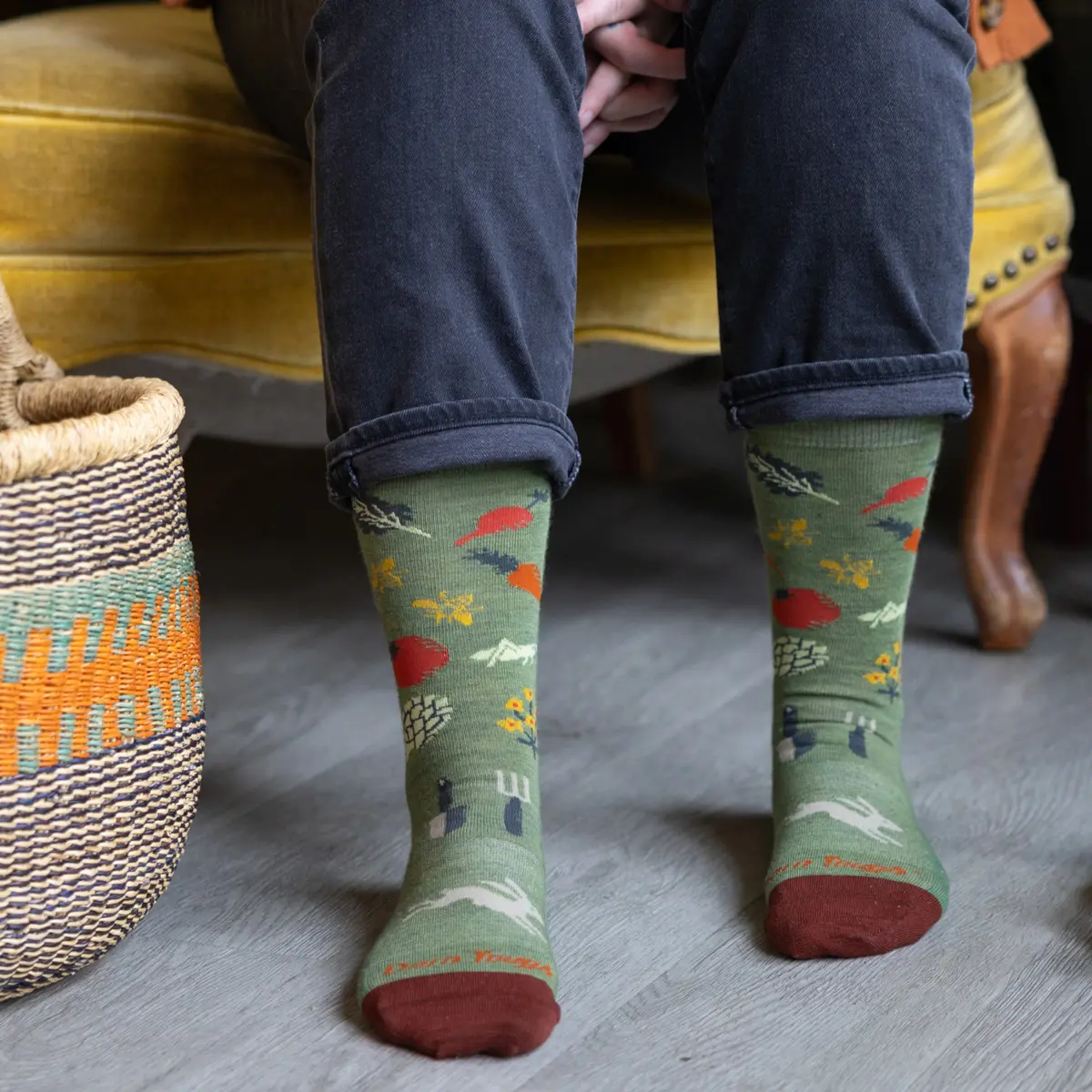 Women's Farmer's Market Crew Lightweight Lifestyle Socks 9