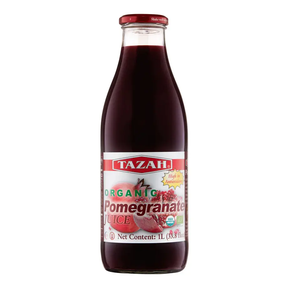 Tazah 100% Organic Pomegranate Juice 1L 1