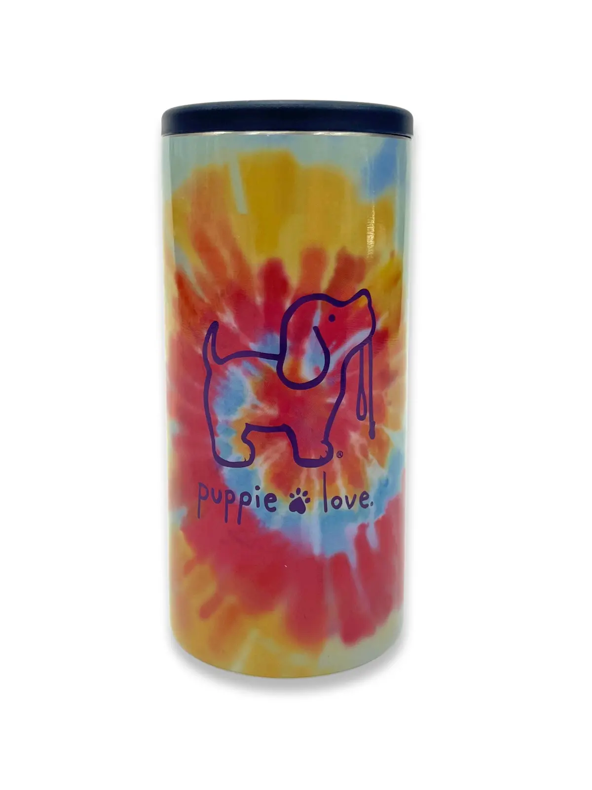 Aerial Tie Dye Slim Can Cooler 1