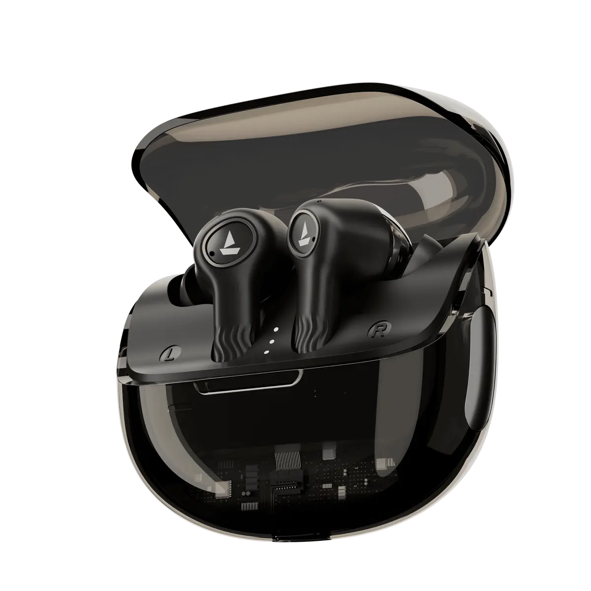 Boat Nirvana Crystl | Wireless Earbuds With 100 Hours Playback, Upto 32Db Anc, Beast™ Mode, Adaptive Eq By Mimi 3