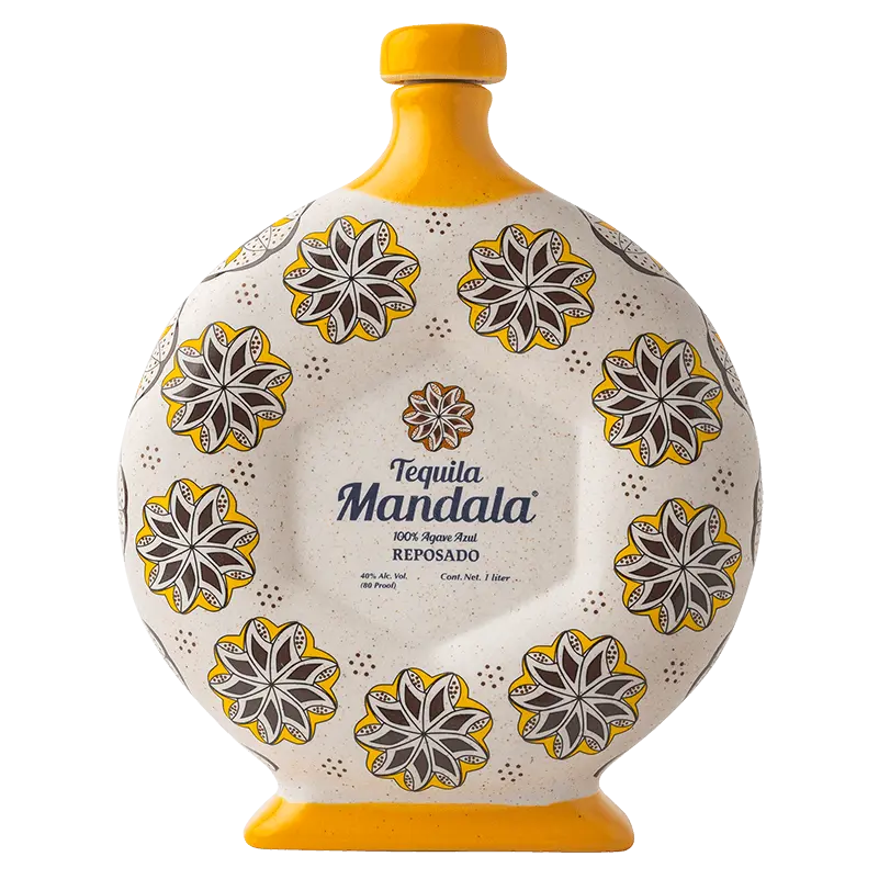 Mandala Tequila Reposado Ceramic 1L 1
