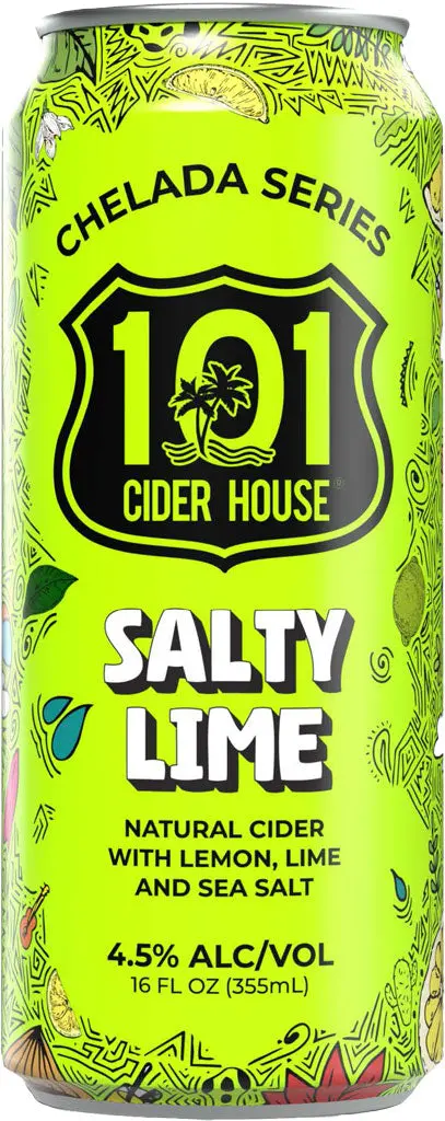101 Cider Lime & Sea Salt Cider 16Oz Can 1