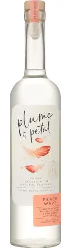 Plume & Petal Peach Wave Vodka 750Ml 1