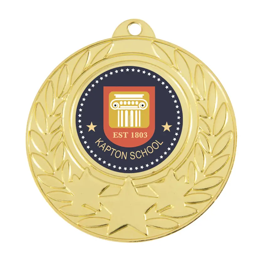 Budget Medal - Star With Wreath Design 1