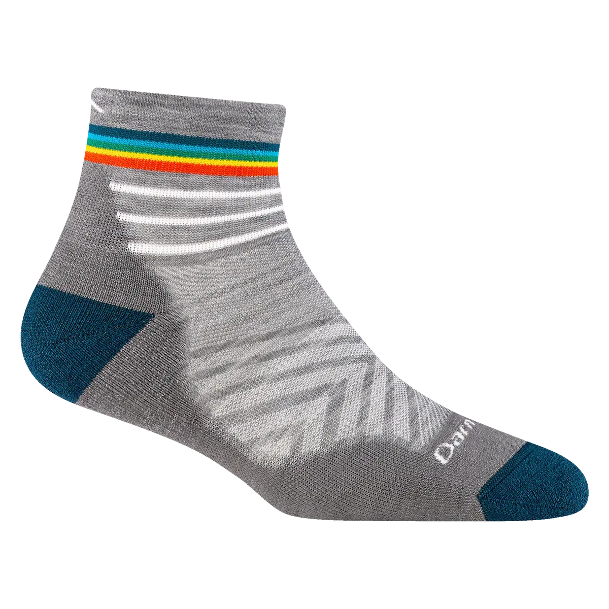 Women's Run Quarter Cushioned Ultra-Lightweight Running Socks 1