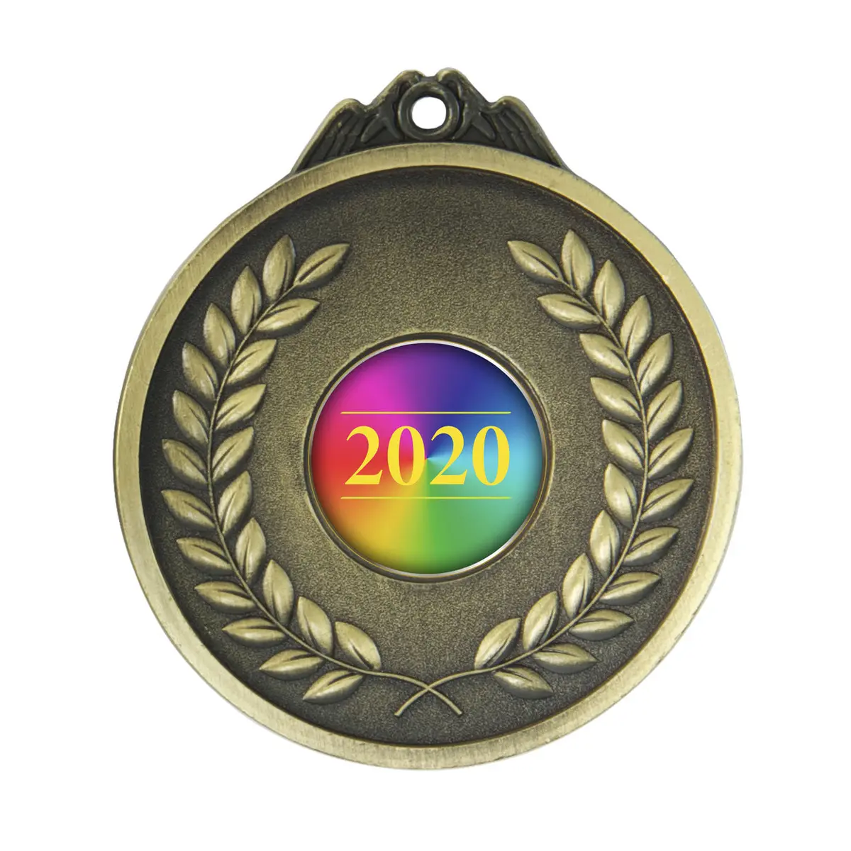 70Mm Wreath Medal With 25Mm Logo 1
