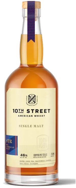 10Th Street Str American Single Malt Whisky 750Ml 1