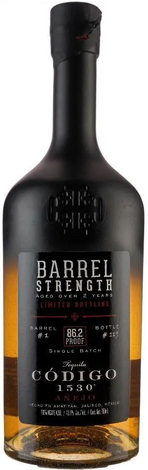 Codigo 1530 Tequila Anejo Barrel Strength 750Ml 1