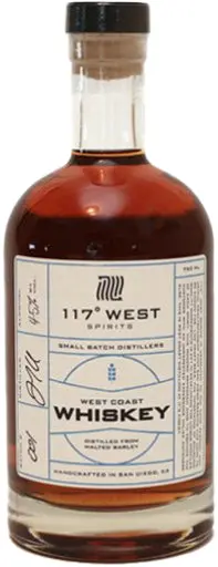 117 West Spirits West Coast Whiskey 750Ml 1