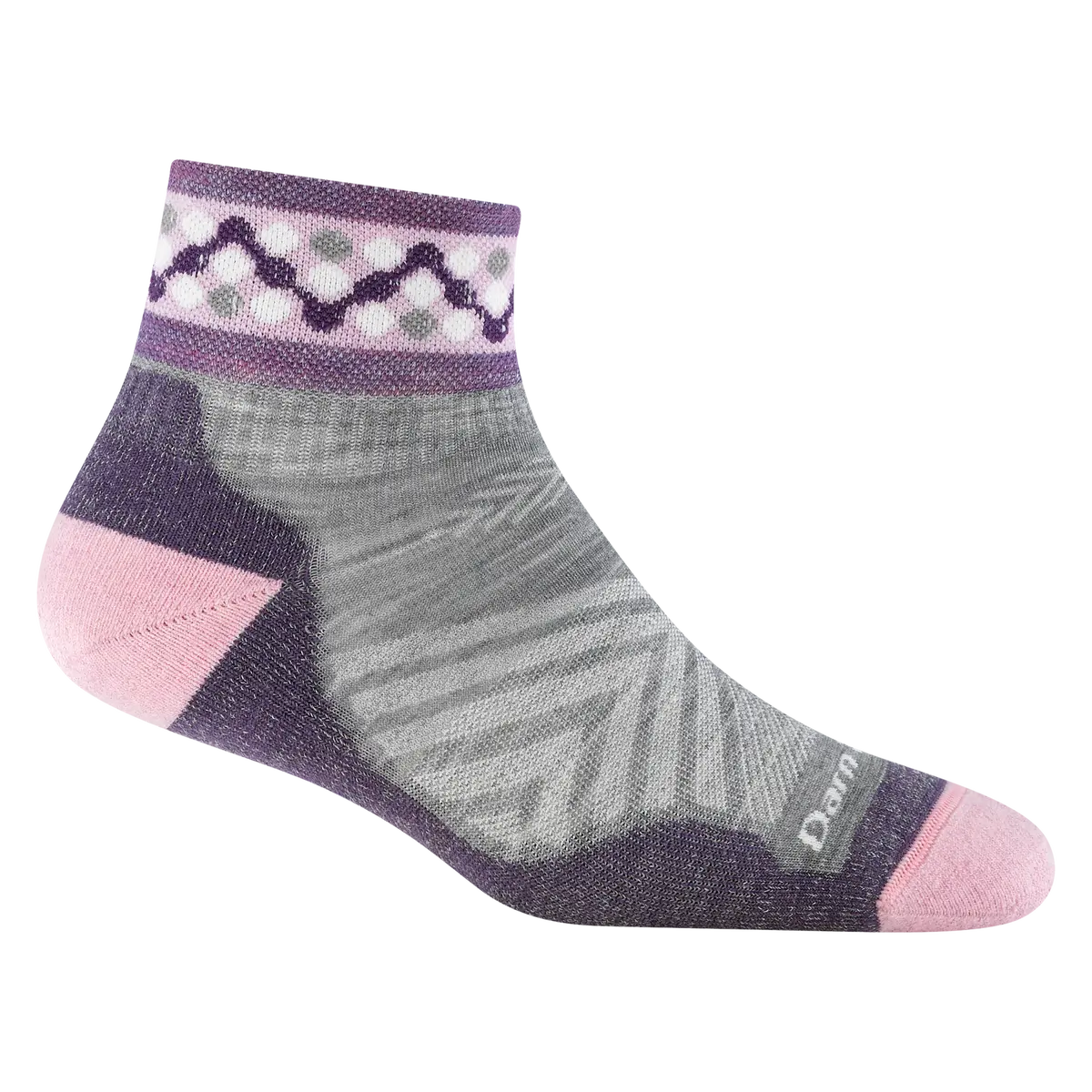 Women's Throwback Quarter  Ultra-Lightweight Running Sock-Last Chance 1