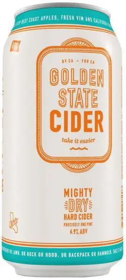 Golden State Mighty Dry Cider 19.2Oz Can 1