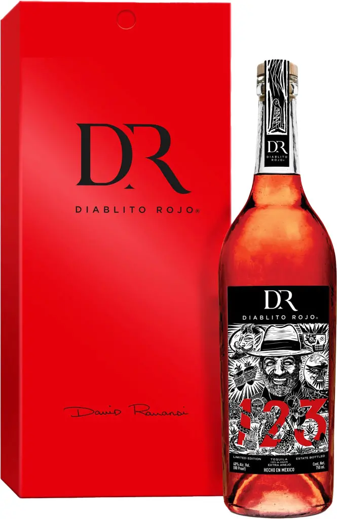 123 Organic Tequila Extra Anejo Diablito Rojo 750Ml 1