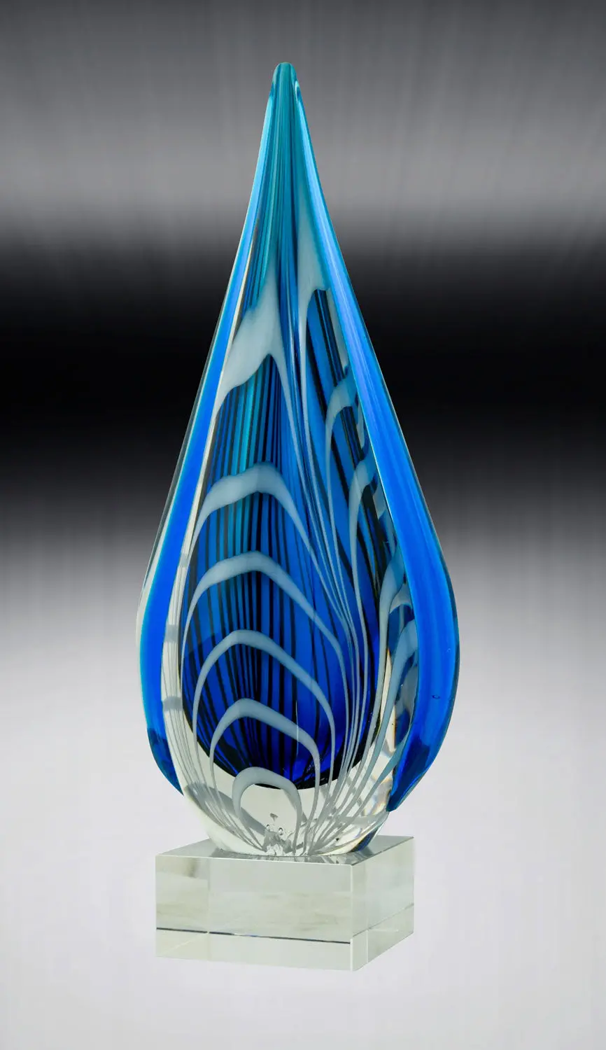 Art Glass Sculpture - Abyss 1
