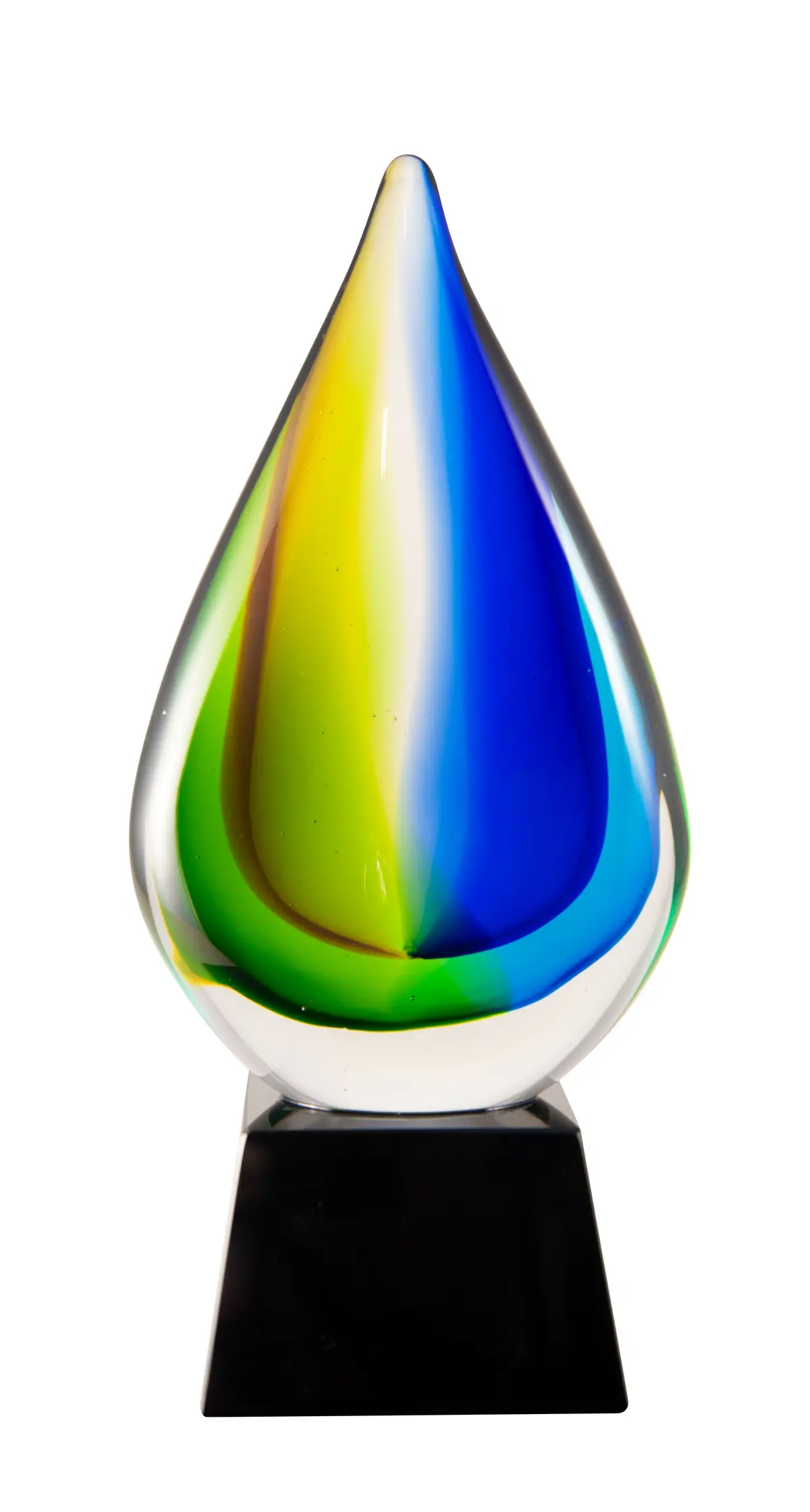 Art Glass Sculpture - Teardrop 1