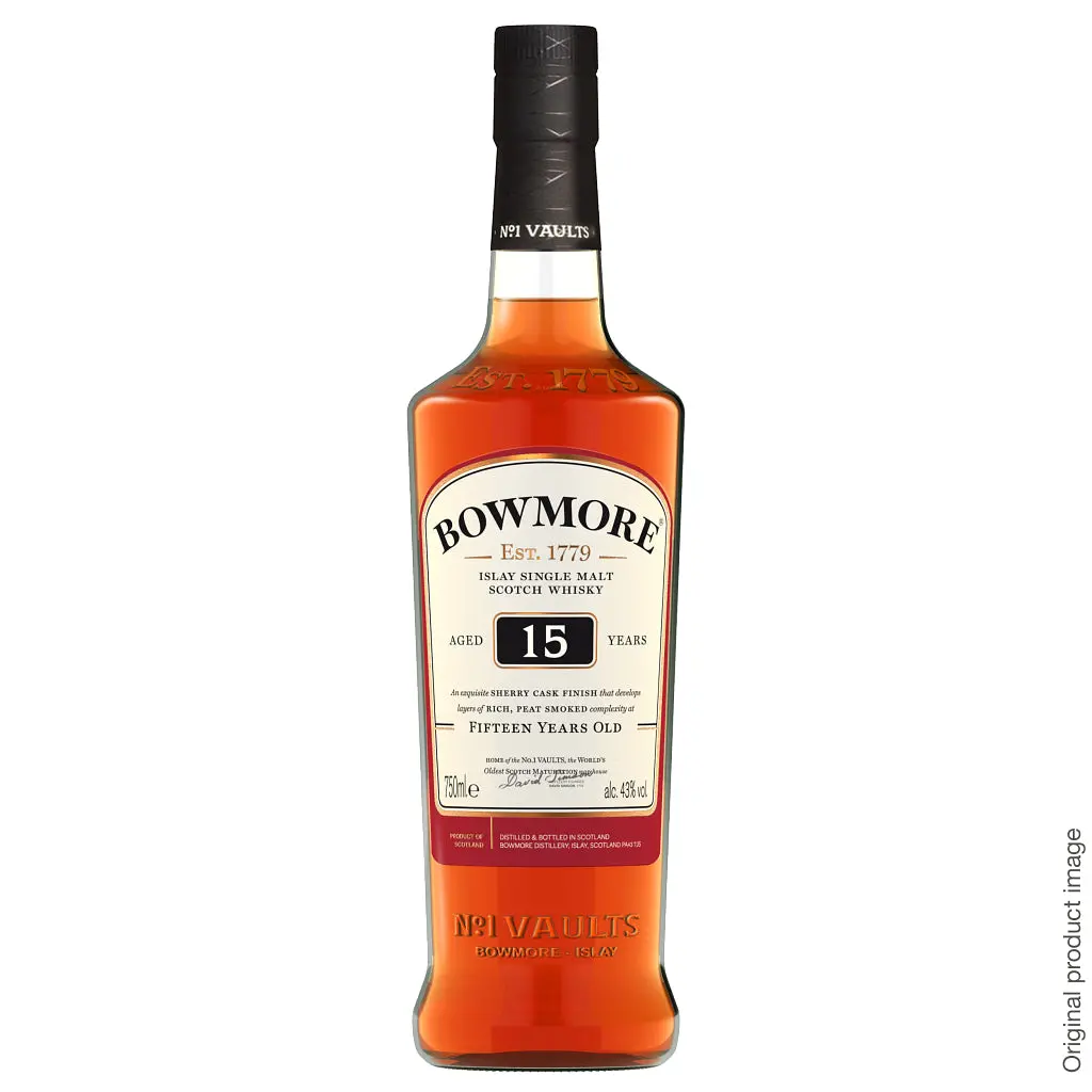 Bowmore 15 Year Old Single Malt Whisky 750Ml 1