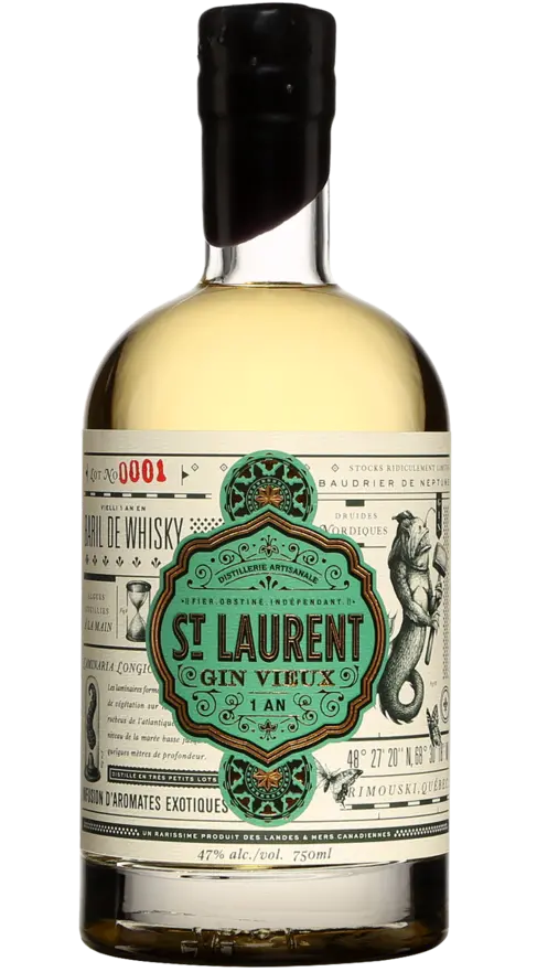 Distillerie Du St. Laurent Vieux Canadian Gin 750Ml 1