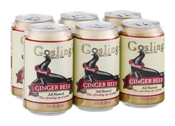 Gosling's Ginger Beer 12Oz 6Pk Cans 1
