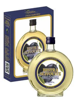 Bistra Slivovitz Serbian Plum Brandy 750Ml 1