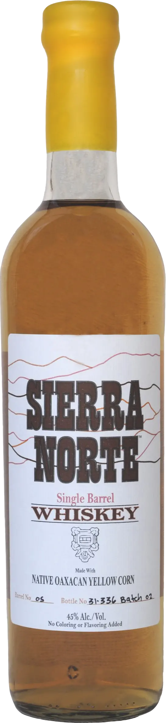 Sierra Norte Single Barrel Yellow Corn Whiskey 750Ml 1