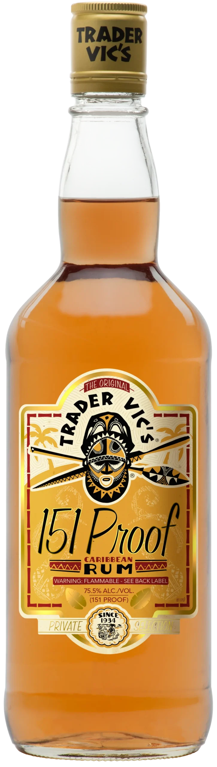 Trader Vic's Rum 151 750Ml 1