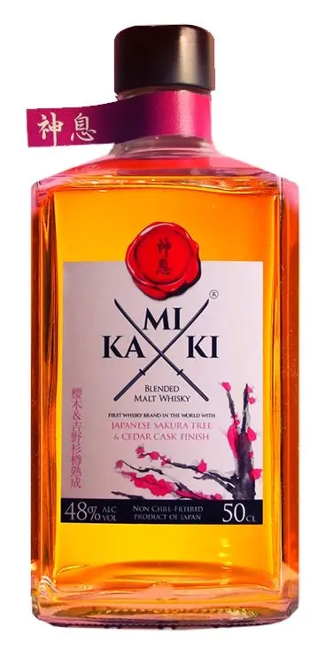 Kamiki Japanese Sakura Whisky 750Ml 1