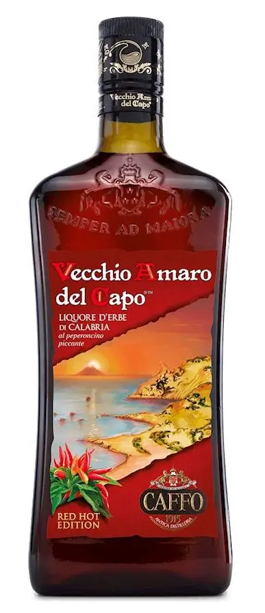Caffo Vecchio Amaro Del Capo Hot Chili Pepper Red Hot Edition Liqueur 700Ml 1
