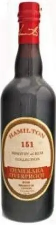 Hamilton Demerara Rum 151 Proof 750Ml 1