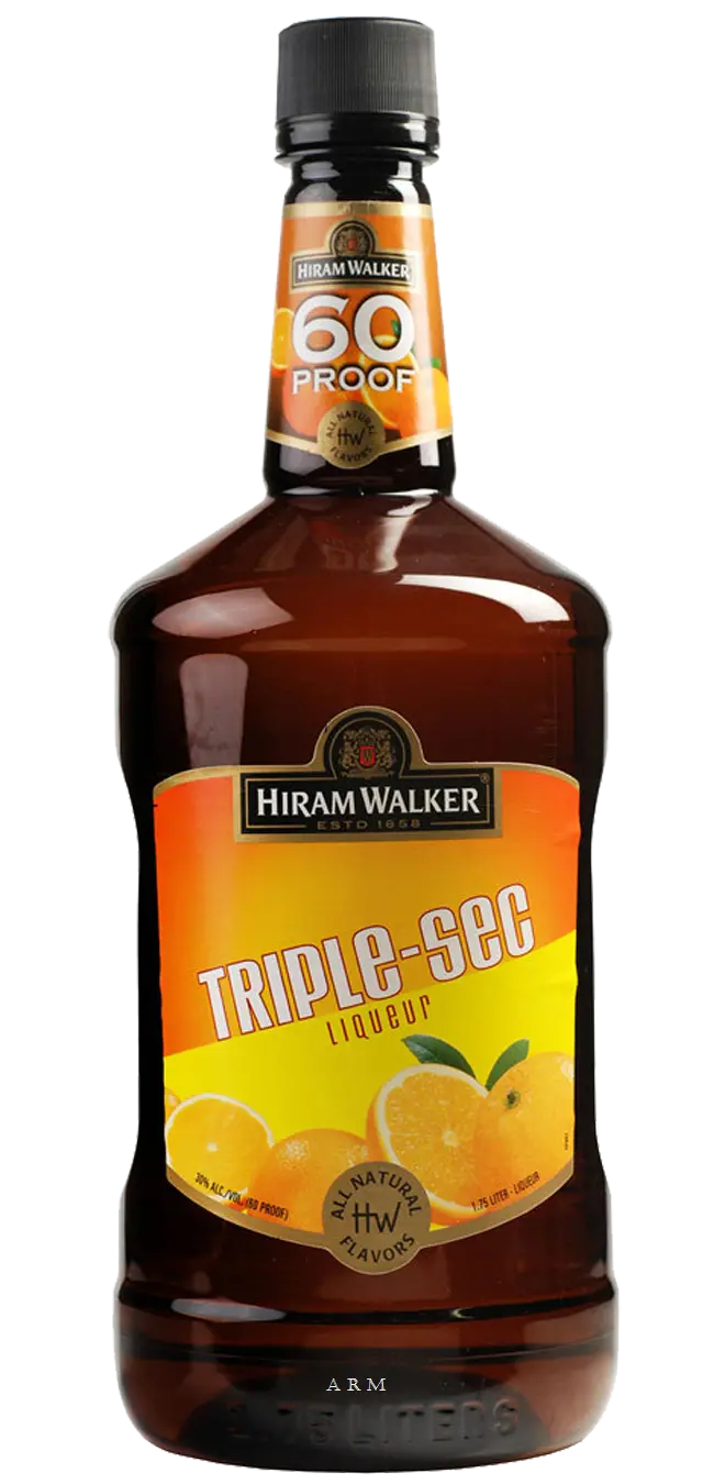 Hiram Walker Triple Sec 60 Proof 1.75L 1