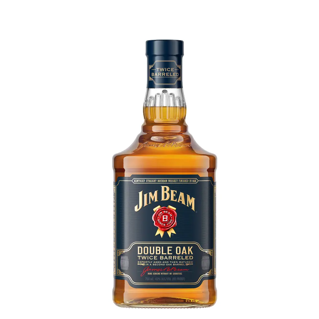 Jim Beam Double Oak Bourbon 750Ml 1