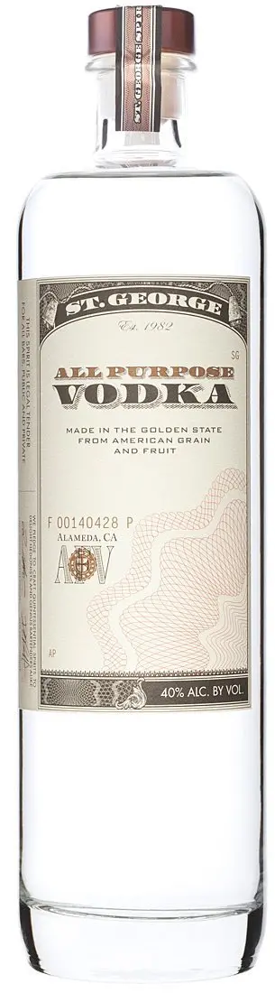 St. George All Purpose Vodka 750Ml 1