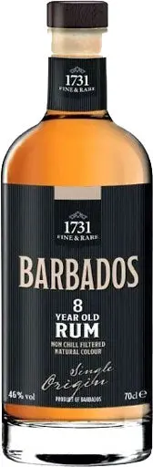 1731 Fine & Rare Barbados 8 Year Old Rum 700Ml 1