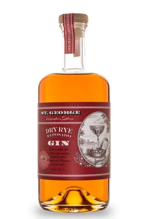 St. George Dry Rye Reposado Gin 750Ml 1