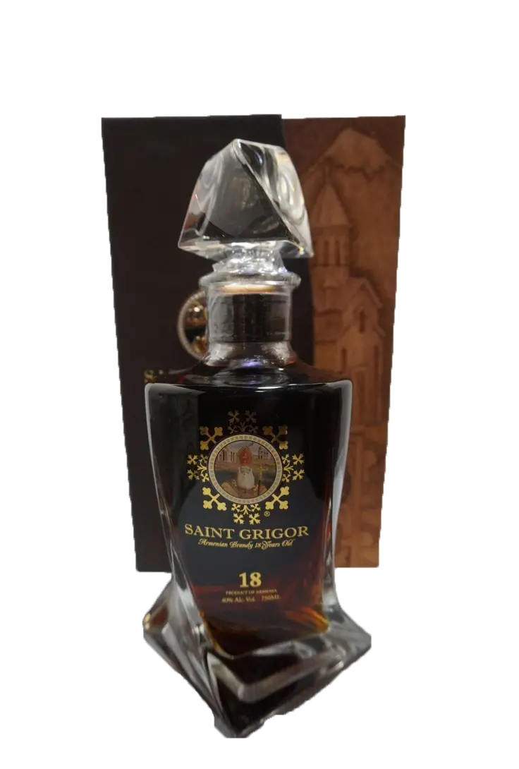 Saint Grigor Armenian Brandy 18 Year Old 750Ml 1