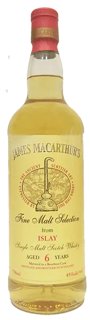 James Macarthur Islay Single Malt Scotch Whiskey 6 Year Old 750Ml 1