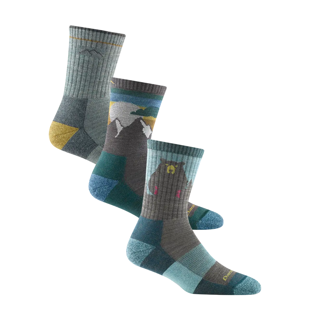 Women's Hiker Micro Crew 3-Pack 1