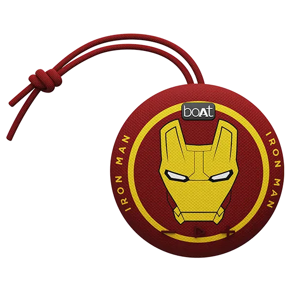 Boat Stone 190 Iron Man Marvel Edition | Portable Speaker With 52Mm Full Range Driver, 4Hrs Playback, 5W Rms Sound, Ipx7 Water Resistance 1