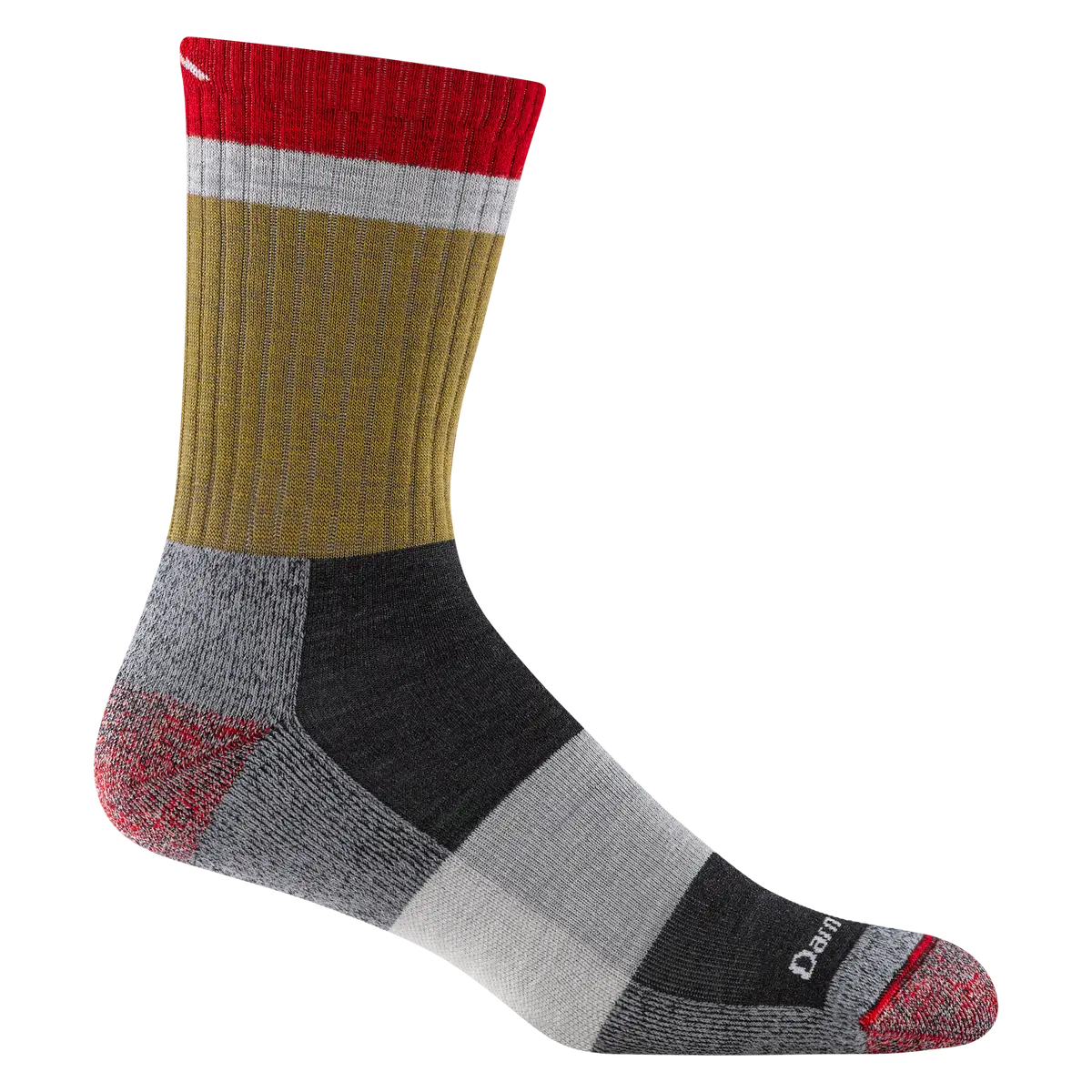 Men's Heady Stripe Micro Crew Lightweight Hiking Socks 4