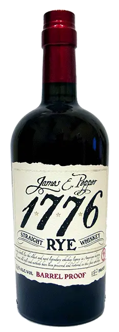 James E. Pepper 1776 Rye Barrel Proof 750Ml 1