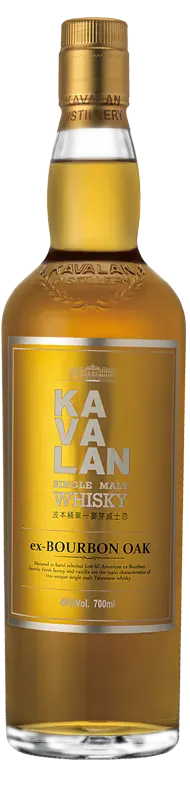 Kavalan Ex-Bourbon Oak Single Malt Whisky 92 Proof 750Ml 1