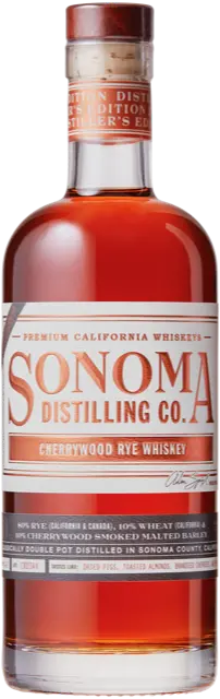 Sonoma Distilling Cherrywood Rye Whiskey 750Ml 1
