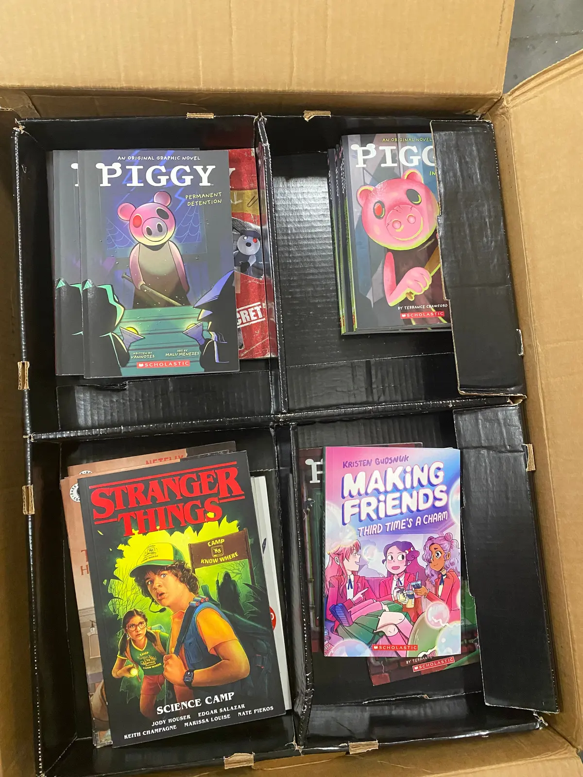 Scholastic Books With Stand 1