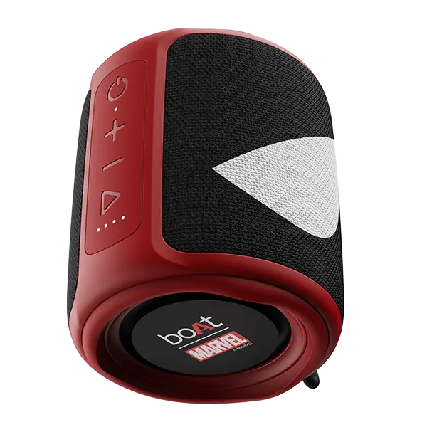 Boat Stone 350 Deadpool Edition | Portable Speaker With 10W Rms Stereo Sound, 12 Hours Playback, Tws Technology, 2200Mah Battery 1