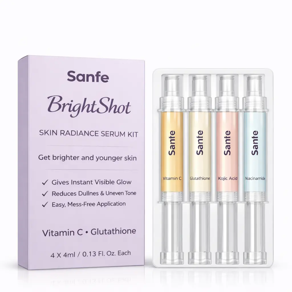 Brightshot Skin Radiance Serum Kit - Pack Of 4 1