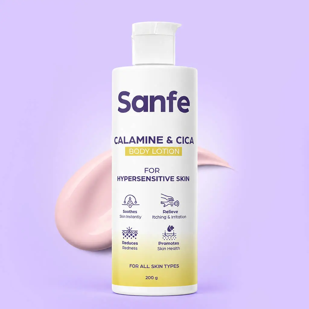 Sanfe Calamine Body Lotion - 200Ml 1