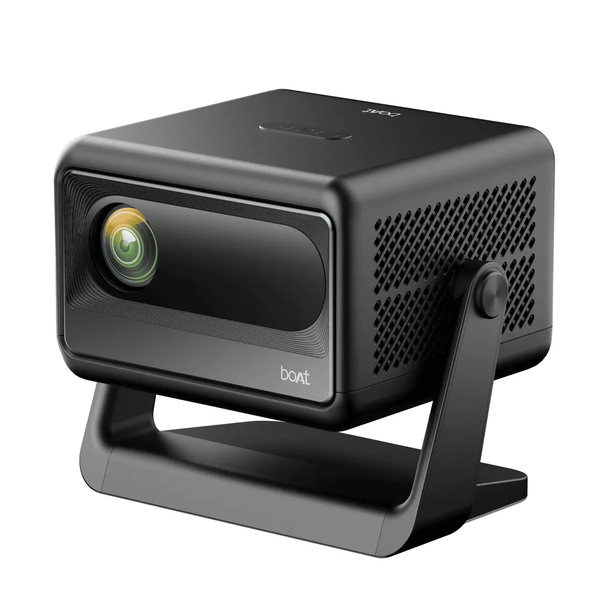 Boat Cinehead E1 | Smart Projector With 1080P Support, Android 13, And Up To 150” Big-Screen Viewing 1