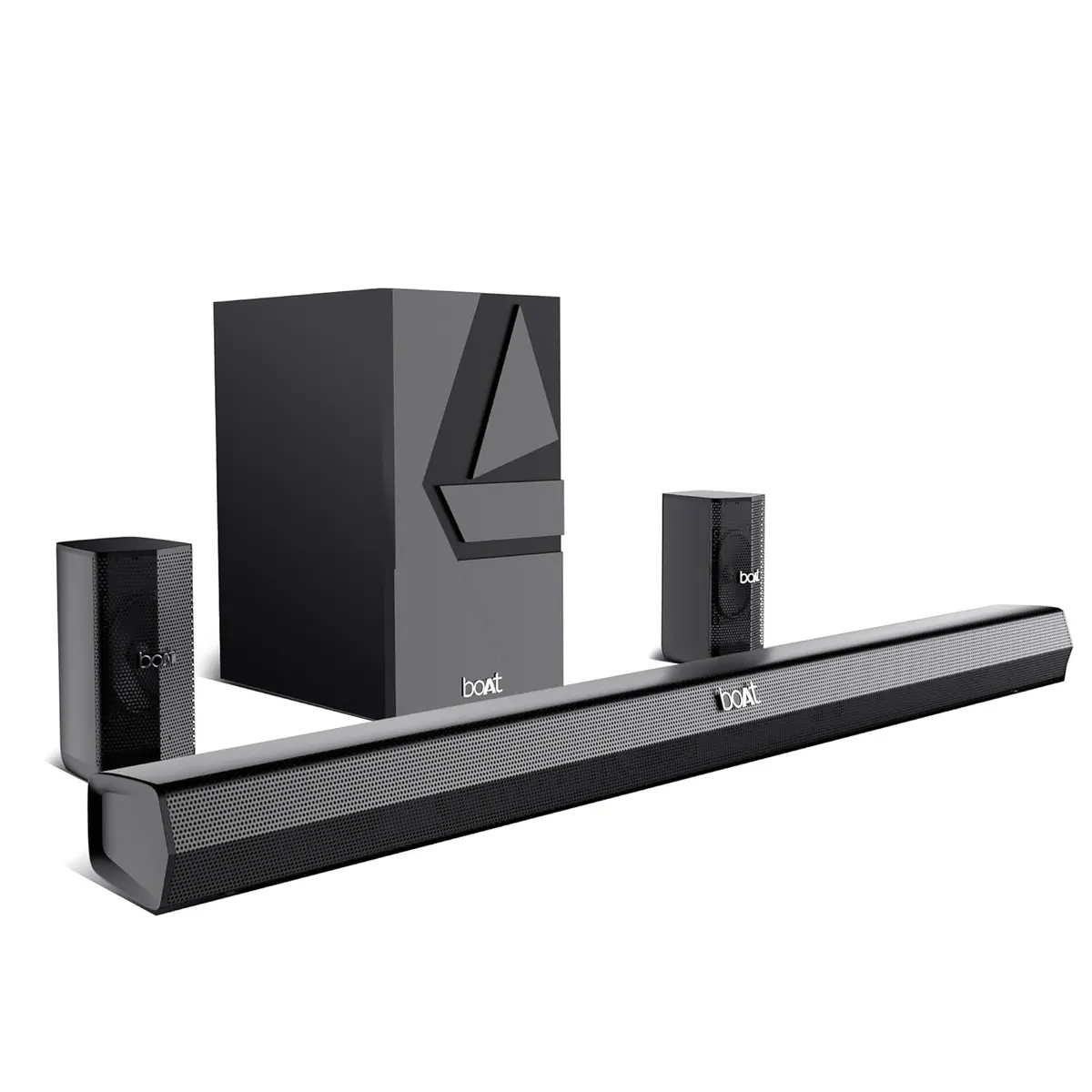 Boat Aavante Bar Azure Pro | Soundbar With 500W Rms Boat Signature Sound, 5.1 Channel Sound, Bluetooth V5.3, Eq Modes 1