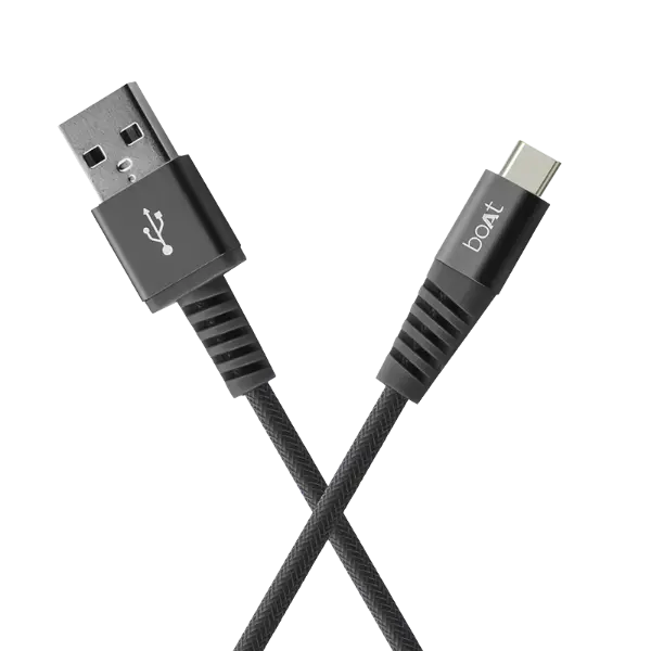Para-Armour Type-C Cable 1.5M | Type-C Cable For Mobile Phones, Durable Nylon Braiding, 1.5 Meter Length, 10000+ Bends Lifespan 1