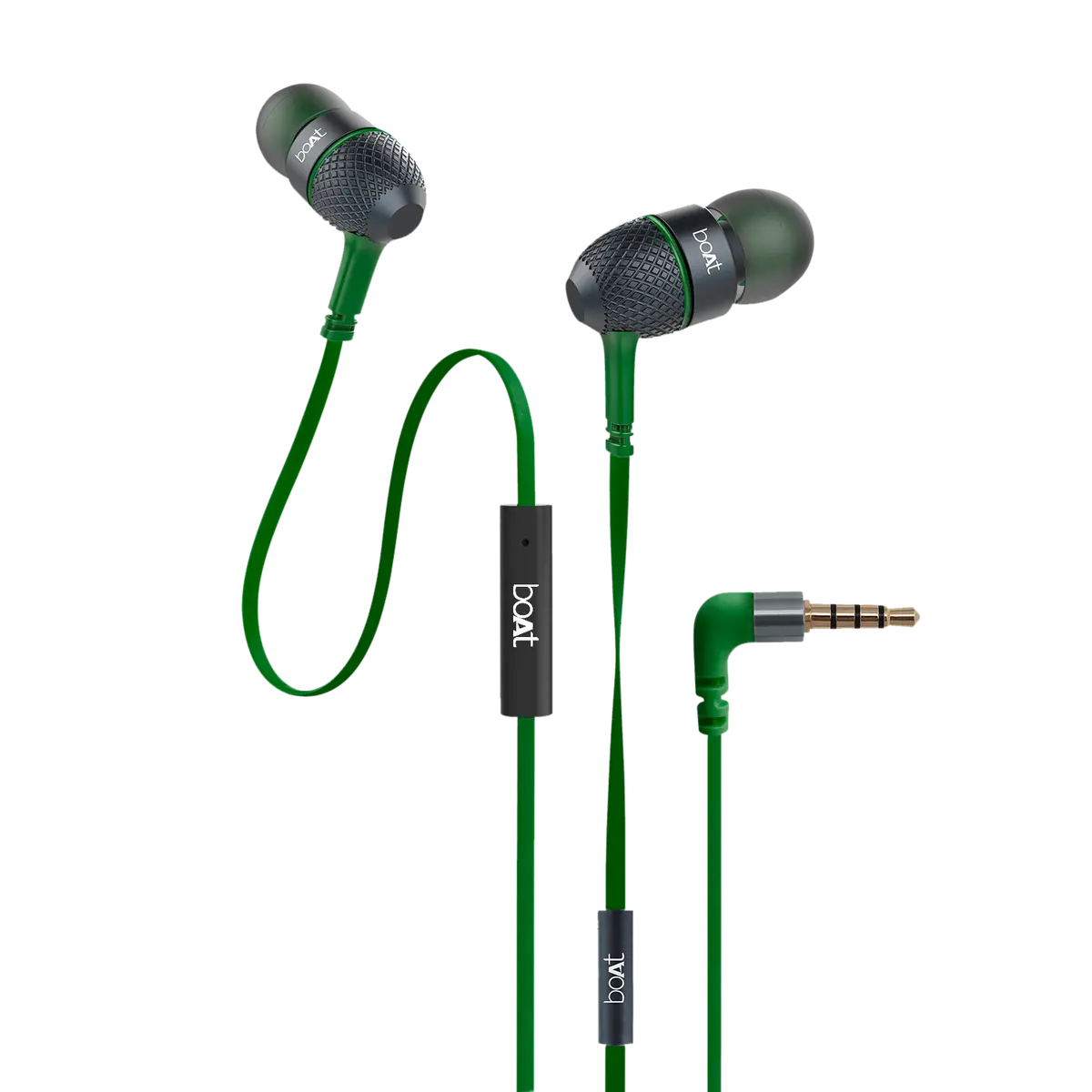 Bassheads 180 | Wired Earphones Featured With 10Mm Driver, Passive Noise Cancellation, Thumping Bass, Boat Signature Sound 1