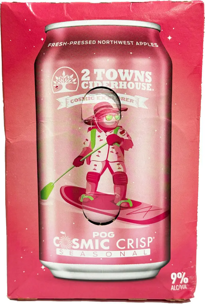 2 Towns Ciderhouse Pog Cosmic Crisp Cider 6Pk Cans 1